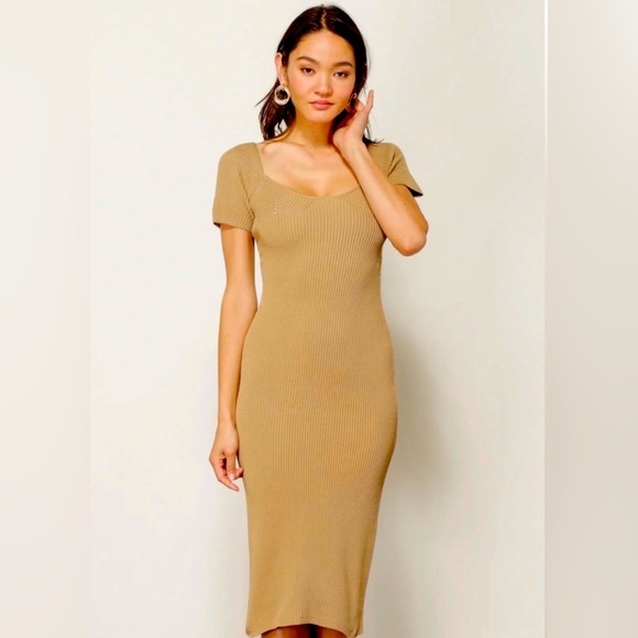 Line & Dot Dresses & Skirts - NWT Line and Dot Melissa sweater midi dress